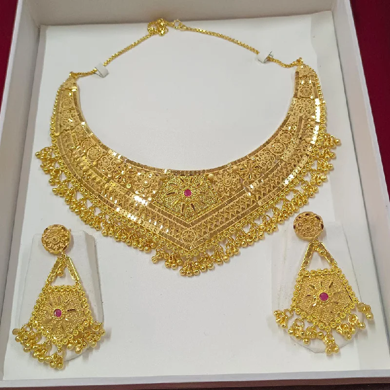 women’s charm and chain necklaces-Pari Art Jewellery Forming Necklace Set