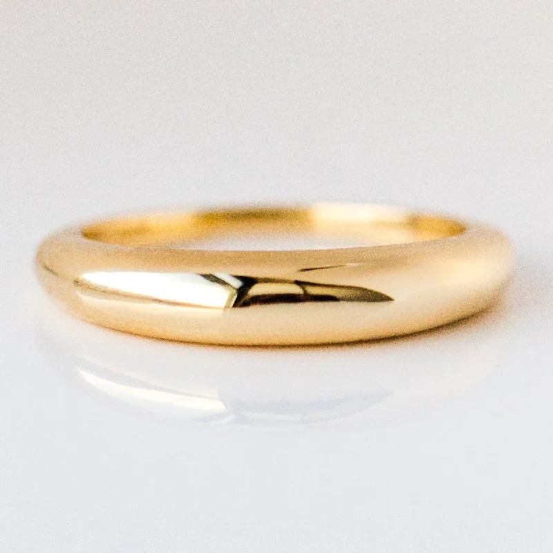 women’s promise rings-Pinky Promise Ring in Gold