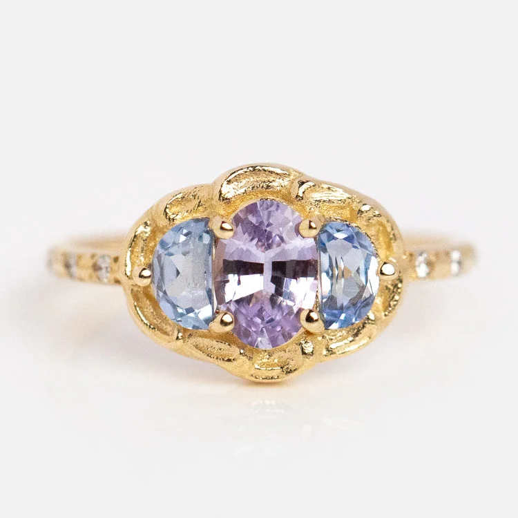 women’s promise rings-Periwinkle Ring