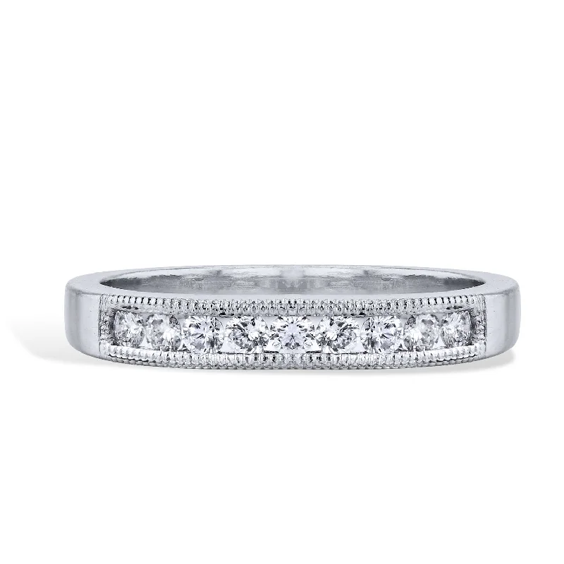 women’s heart-shaped rings-0.30 Carat Diamond Band Ring