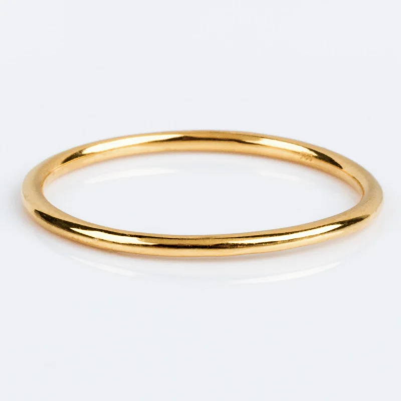 women’s multi-stone rings-Twiggys Simple Band