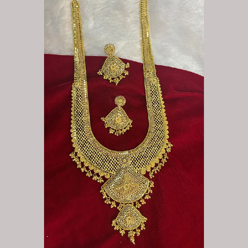 women’s birthstone necklaces-Pari Art Jewellery Forming Long Necklace Set