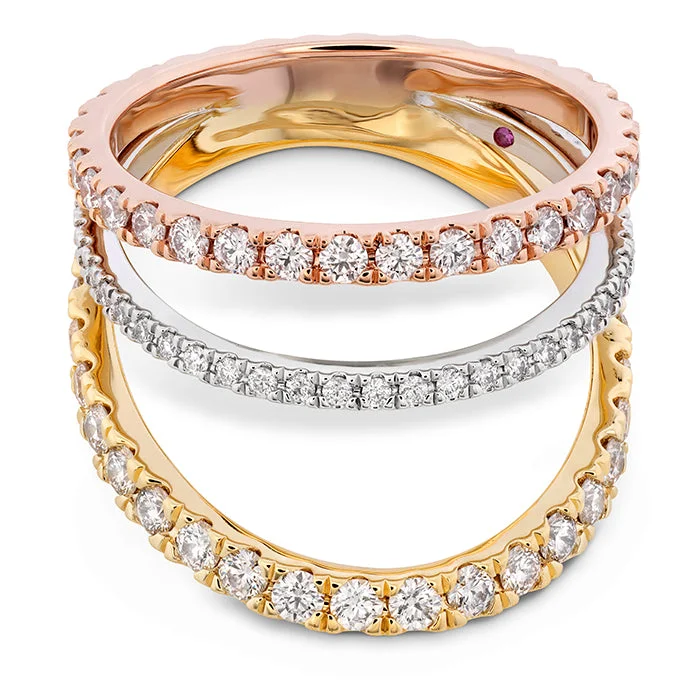 women’s bold engagement rings-Hearts On Fire Bring The Drama Power Diamond Ring