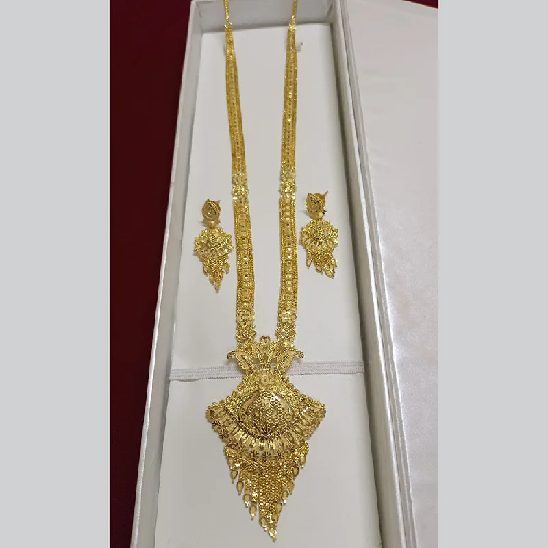 women’s twisted necklaces-Pari Art Jewellery Forming Long Necklace Set