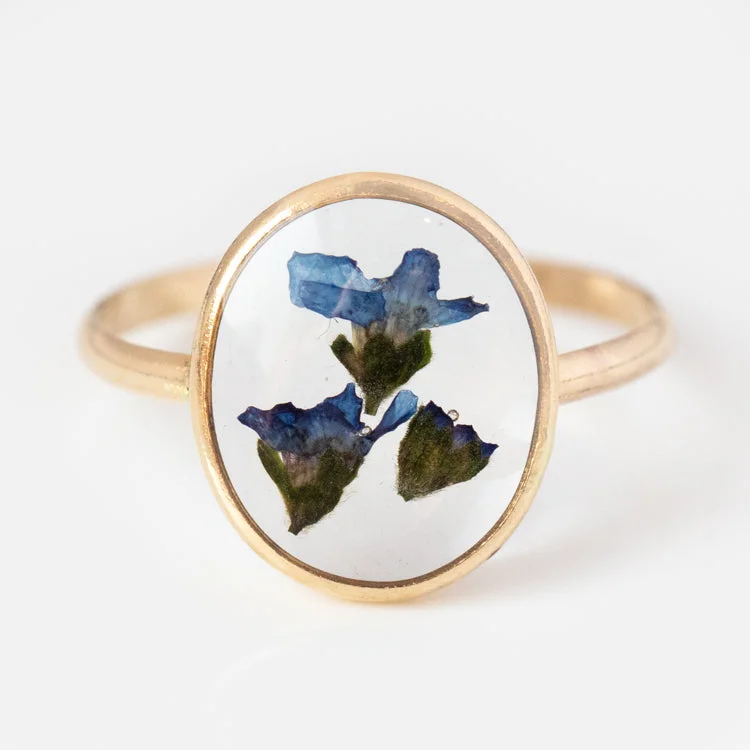 women’s princess cut rings-Forget Me Not Ring