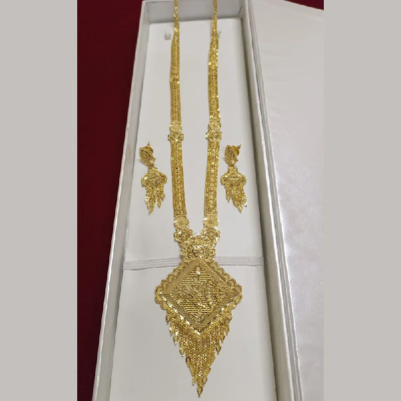 women’s matching necklaces-Pari Art Jewellery Forming Long Necklace Set