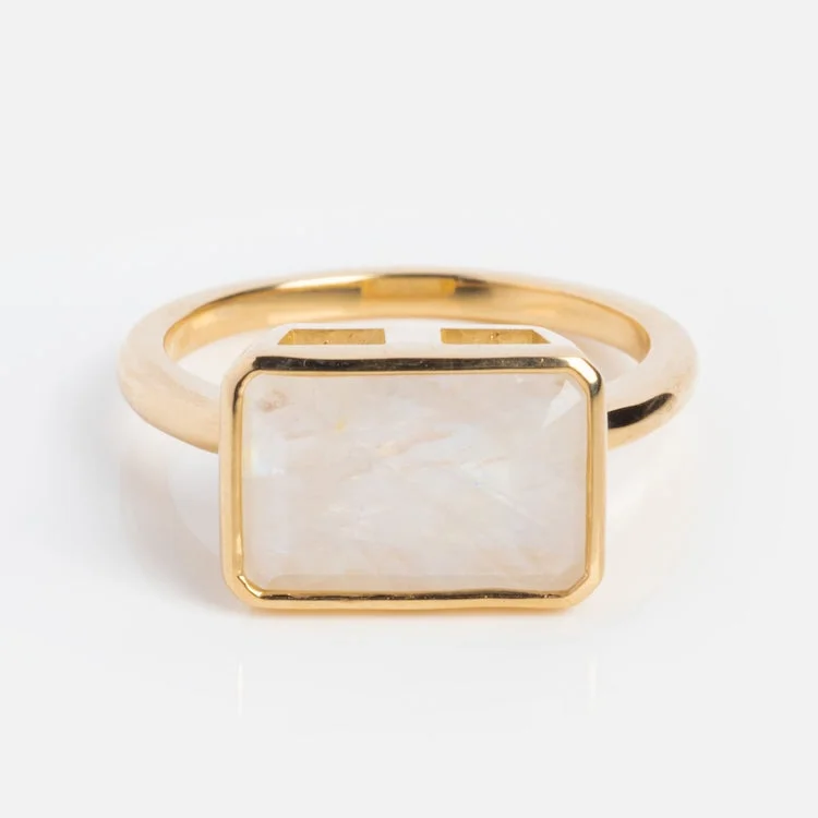 women’s opal rings-Jojo Moonstone Ring