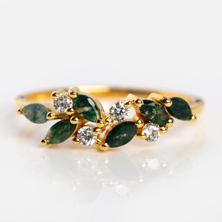 women’s boho rings-Gemstone Orchard Ring